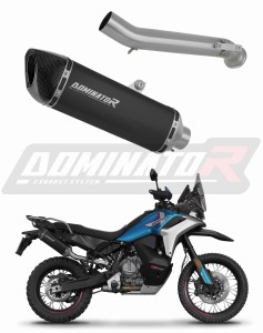 CF MOTO 800 MT-X 2025 Exhaust Silencer Muffler HP6 BLACK + dB killer