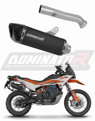 wydech tłumik DOMINATOR HP6 CZARNY pasujący do motocykla KTM 890 Adventure / R 2021 - 2025