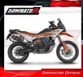 KTM 790 Adventure / R 2019 2025 Exhaust Muffler Auspuff Sportauspuff Silencer Echappement Silencieux Scarico Scarichi Escape Toba de esapament Avgas Ljuddämpare Wydech Tłumik Carbon Tip HP6 Black Noir Nero Negro Svart Schwarz Negru Dominator 3