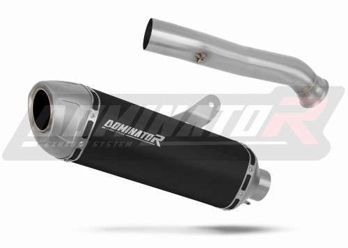 wydech tłumik DOMINATOR S6 CZARNY pasujący do motocykla Husqvarna NORDEN 901 2022 - 2025