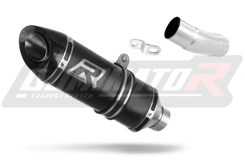 EXHAUST Kawasaki ZX6R 636 2009 2024 Muffler Auspuff Sportauspuff Silencer Echappement Silencieux Scarico Scarichi Escape Wydech Tłumik HP8 BLACK Dominator x
