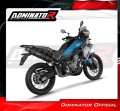 complete exhaust system with muffler DOMINATOR Full System MX2 BLACK fits to CF MOTO 450 MT 2024  2026