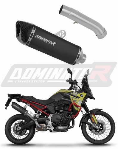 exhaust muffler DOMINATOR HP6 BLACK fits to BMW F900 GS 2024  2026