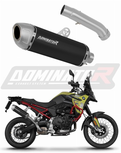 BMW F 900 GS 2024 2025 Motorcycle Muffler Auspuff Sportauspuff Silencer Echappement Silencieux Scarico Scarichi Escape Wydech Tłumik S6 Black Dominator Exhaust System x