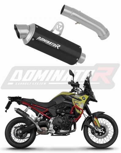 exhaust muffler DOMINATOR GPF BLACK fits to BMW F900 GS 2024  2026