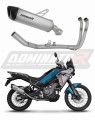 CF MOTO 450 MT 2025 Collector Manifold Full Exhaust System Muffler Auspuff Sportauspuff Silencer Echappement Silencieux Scarico Scarichi Escape Wydech Tłumik HP6 Titanium Dominator Exhaust System