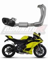 Yamaha YZF R9 2025 Full System Motorcycle Muffler Auspuff Sportauspuff Silencer Echappement Silencieux Scarico Scarichi Escape Wydech Tłumik HP8 Black Nero Noir Negro Dominator Exhaust System x
