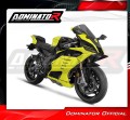 complete exhaust system with muffler DOMINATOR Full System HP8 BLACK fits to Yamaha YZF R9 2025  5