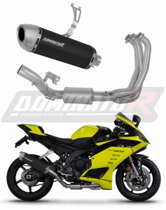 Yamaha YZF R9 2025 Full Exhaust System Collector Silencer S6 BLACK + dB killer