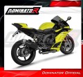 kompletny układ wydechowy z tłumikiem DOMINATOR Full System S6 CZARNY pasujący do motocykla Yamaha YZF R9 2025  3