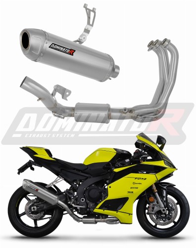 kompletny układ wydechowy z tłumikiem DOMINATOR Full System S6 pasujący do motocykla Yamaha YZF R9 2025