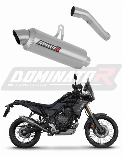 Yamaha Tenere 700 2021 - 2023 EXHAUST Muffler Auspuff Sportauspuff Silencer Echappement Silencieux Scarico Scarichi Escape Wydech Tłumik GPF Dominator Exhaust System