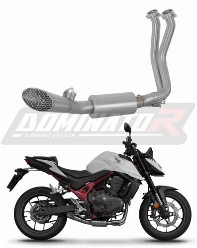 complete exhaust system with muffler DOMINATOR Full System GP3 fits to Honda CB 750 Hornet 2024  2025