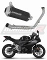 complete exhaust system with muffler DOMINATOR Full System OV G2 BLACK fits to Yamaha YZF R125 2024  2025