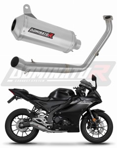 Yamaha YZF R125 2021 - 2024 (Euro 5) Full Exhaust System Collector Silencer OV G2 + dB killer