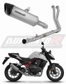 Honda CB 750 Hornet 2024 2025 Full System Motorcycle Muffler Auspuff Sportauspuff Silencer Echappement Silencieux Scarico Scarichi Escape Wydech Tłumik Tytanowy HP6 Titanium Titane Titan Dominator Exhaust System x