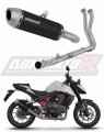 Honda CB 750 Hornet 2024 2025 Full System Motorcycle Muffler Auspuff Sportauspuff Silencer Echappement Silencieux Scarico Scarichi Escape Wydech Tłumik S6 Black Noir Negro Nero Dominator Exhaust System x