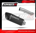 exhaust muffler DOMINATOR HP6 BLACK fits to Suzuki GSXS 750 2017  2020 2