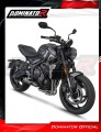 complete exhaust system with muffler DOMINATOR Full System titanium HP8 fits to Triumph Trident 660 2021  2024 5