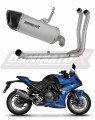 Suzuki GSX-8R 2023 2025 Full System Motorcycle Muffler Auspuff Sportauspuff Silencer Echappement Silencieux Scarico Scarichi Escape Wydech Tłumik Titanium HP6 Tytanowy Dominator Exhaust System x