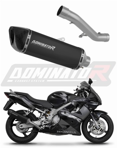 wydech tłumik DOMINATOR HP6 CZARNY pasujący do motocykla Honda CBR 600 F4i 2001 - 2006