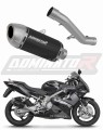 wydech tłumik DOMINATOR S6 Shorty CZARNY pasujący do motocykla Honda CBR 600 F4i 2001 - 2006