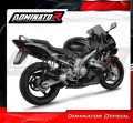 wydech tłumik DOMINATOR GP CZARNY pasujący do motocykla Honda CBR 600 F4i 2001 - 2006 3