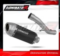 wydech tłumik DOMINATOR S6 Shorty CZARNY pasujący do motocykla Honda CBR 600 F4i 2001 - 2006 2