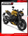 kompletny układ wydechowy z tłumikiem DOMINATOR Full System Tytanowy HP6 pasujący do motocykla Triumph STREET TRIPLE 765 S / R / RS 2023 - 2024 3
