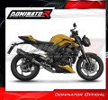 complete exhaust system with muffler DOMINATOR Full System HP6 BLACK fits to Triumph Street Triple 765 RS 2024  2025 2