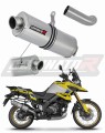 wydech tłumik DOMINATOR Homologowany Owalny pasujący do motocykla Suzuki V-Strom 1050 DE 2023 - 2025