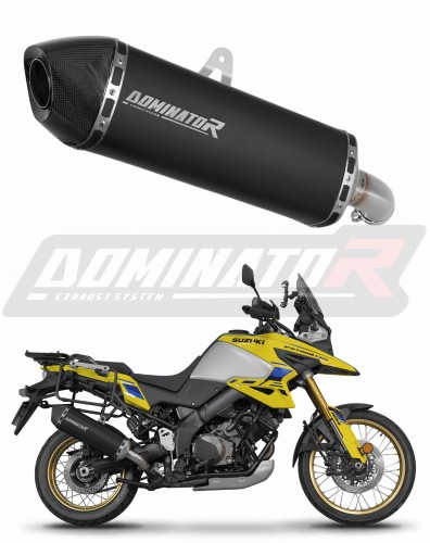 wydech tłumik DOMINATOR HP7 CZARNY pasujący do motocykla Suzuki V-Strom 1050 DE 2023 - 2025