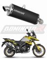 Suzuki V-Strom 1050 DE 2023 2025 Motorcycle Muffler Auspuff Sportauspuff Silencer Echappement Silencieux Scarico Scarichi Escape Wydech Tłumik P7 Black Noir Negro Nero Dominator Exhaust System x