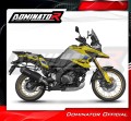 exhaust muffler DOMINATOR HP7 BLACK fits to Suzuki VStrom 1050 DE 2023  2025 4
