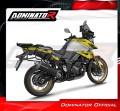 exhaust muffler DOMINATOR P7 BLACK fits to Suzuki VStrom 1050 DE 2023  2025 3