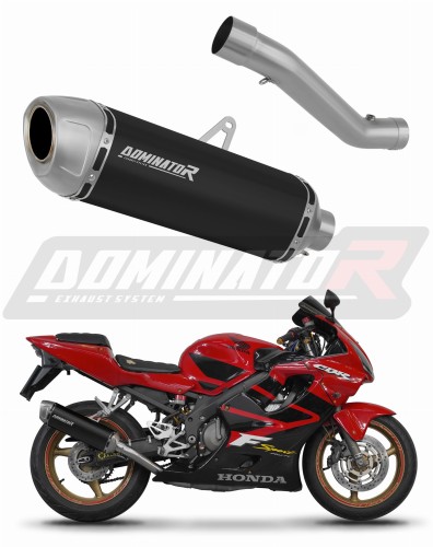 Honda CBR 600 F4i Sport 2001 2006 motorcycle Exhaust Muffler Auspuff Sportauspuff Silencer Echappement Silencieux Scarico Scarichi Escape Wydech Tłumik S6 BLACK Dominator x