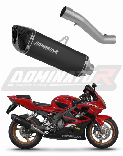 wydech tłumik DOMINATOR HP6 CZARNY pasujący do motocykla Honda CBR 600 F4i Sport 2001 - 2006