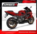 Honda CBR 600 F4i Sport 2001 2006 motorcycle Exhaust Muffler Auspuff Sportauspuff Silencer Echappement Silencieux Scarico Scarichi Escape Wydech Tłumik GP BLACK Dominator 1