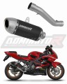 wydech tłumik DOMINATOR S6 Shorty CZARNY pasujący do motocykla Honda CBR 600 F4i Sport 2001 - 2006