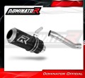 exhaust muffler DOMINATOR GP BLACK fits to Ducati MONSTER 821 2018  2021 3