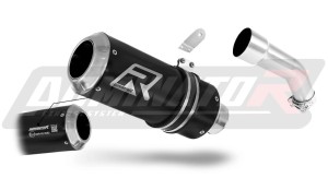 Kawasaki ZX10R 2008 - 2010 EU Approved Exhaust Silencer GP BLACK + dB killer