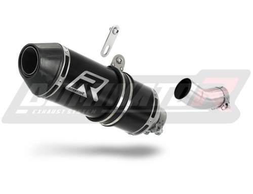 Aprilia RSV 4 RF 2015 2016 Exhaust Muffler Auspuff Sportauspuff Silencer Echappement Silencieux Scarico Scarichi Escape Toba de esapament Avgas Ljuddämpare Wydech Tłumik Carbon Tip HP3 Black Noir Nero Negro Svart Schwarz Negru Dominator x