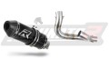 exhaust muffler DOMINATOR HP3 BLACK fits to Ducati PANIGALE V4S 2018  2022