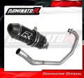 kompletny układ wydechowy z tłumikiem DOMINATOR Full System HP3 CZARNY pasujący do motocykla Honda CBF 125 2009 - 2014 2
