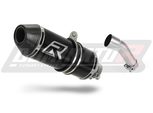 wydech tłumik DOMINATOR HP3 CZARNY pasujący do motocykla Kawasaki ZX250R 2008 - 2012 2