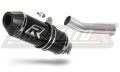 wydech tłumik DOMINATOR HP3 CZARNY pasujący do motocykla Triumph STREET TRIPLE 675 R / S / RS 2013 - 2016 2