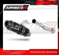 wydech tłumik DOMINATOR HP3 CZARNY pasujący do motocykla Yamaha XSR 900 2016 - 2021 2