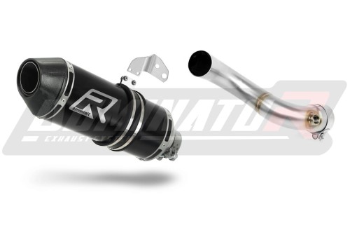 wydech tłumik DOMINATOR HP3 CZARNY pasujący do motocykla Yamaha MT 09 TRACER 900 2015 - 2020 2