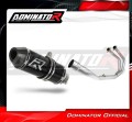 kompletny układ wydechowy z tłumikiem DOMINATOR Full System HP3 CZARNY pasujący do motocykla Yamaha YZF-R3 300 2015 - 2018 2