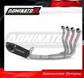 complete exhaust system with muffler DOMINATOR Full System HP8 BLACK fits to Suzuki GSXS 1000 / 1000 GT / 950 2025  2